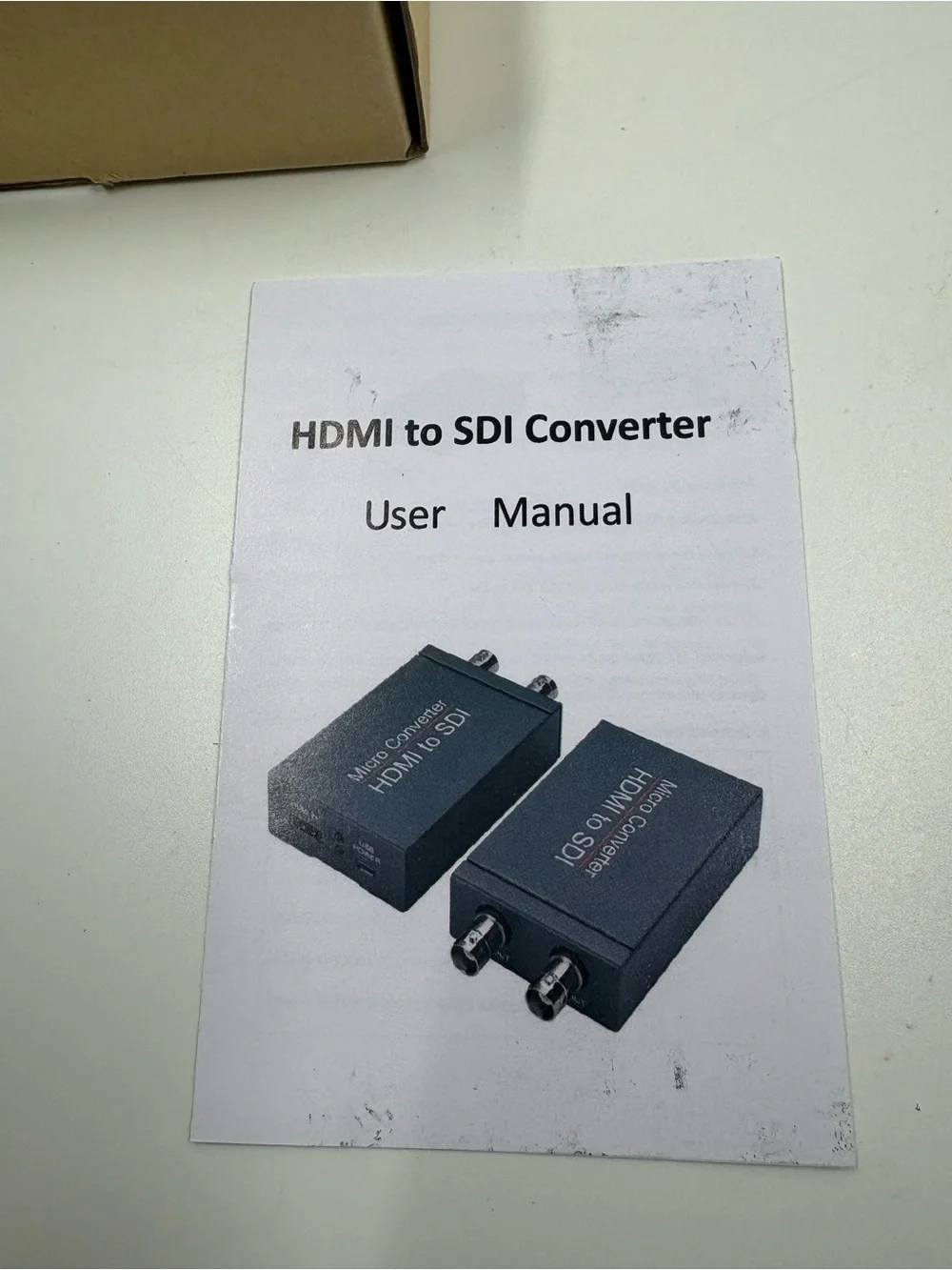 Micro Converter HDMI to SDI Adapter - Gray